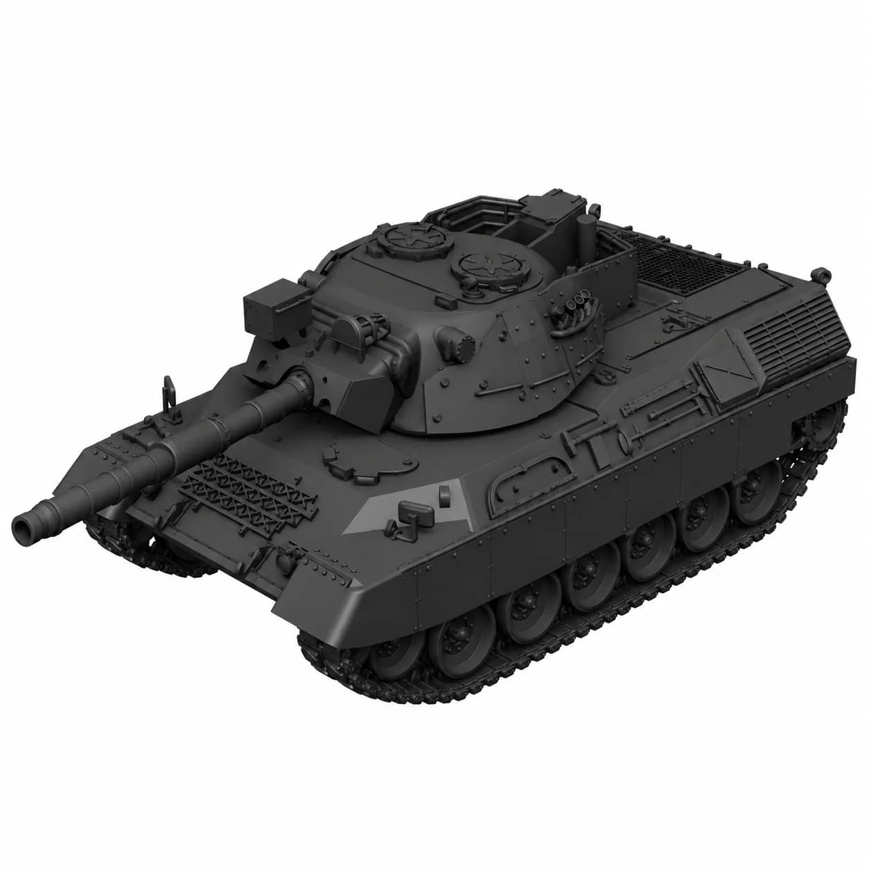 SSMODEL 1/72/ 1/100 1/144 1/200 Multi-Scale Leopard A1A1 German coldwar MBT Resin Model Kit TSS0543