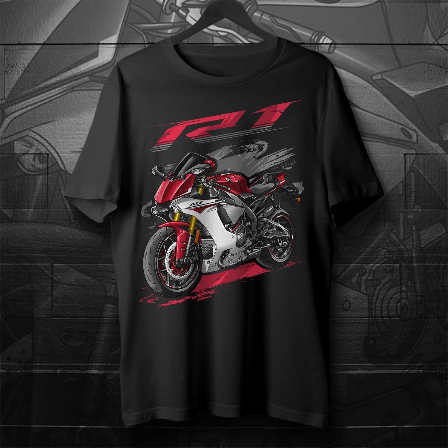 2015-2019 Modelli Giapponese YZF R1 Moto T-Shirt 100% Cotone O-Collo Manica Corta Estate Casual Mens T-Shirt Rider Streetwear