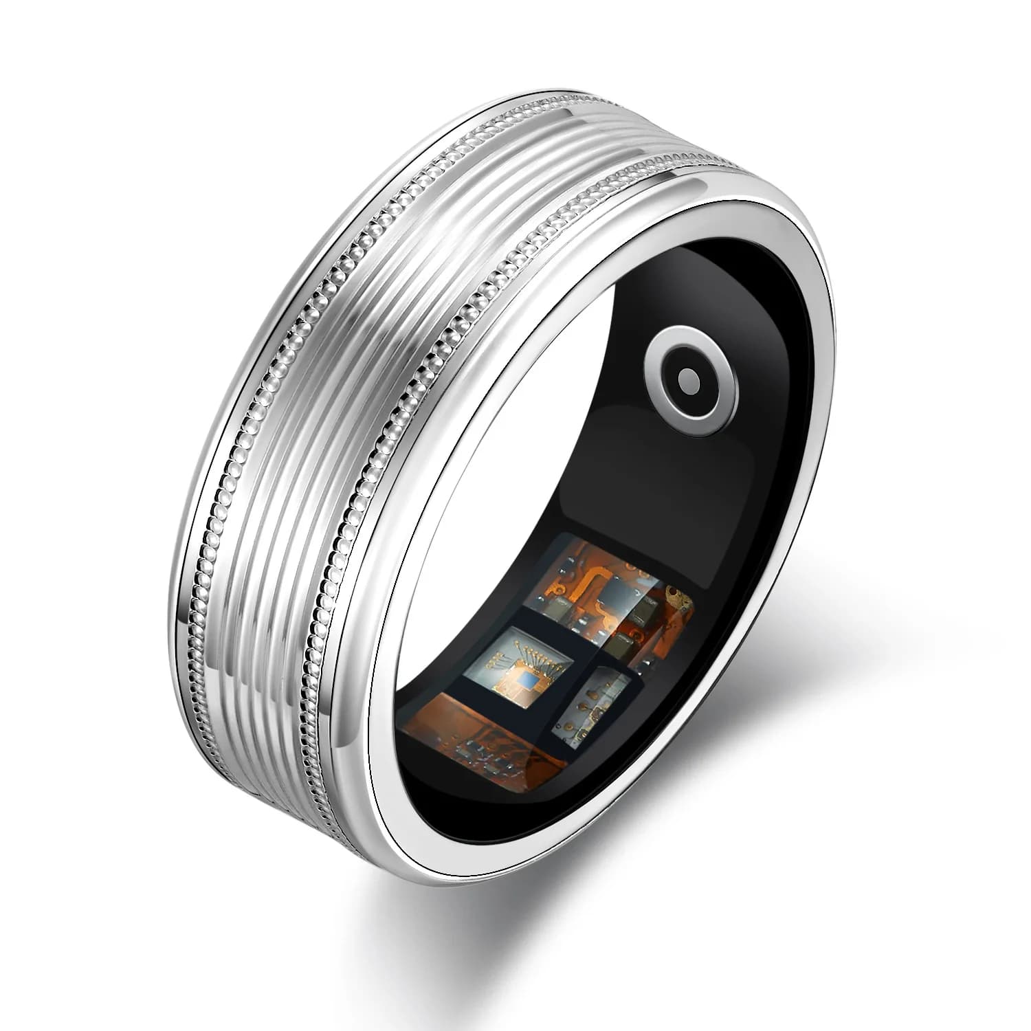 Cross-border Smart Temperature Detection Ring Heart Rate Blood Oxygen Pressure Sleep Monitor Step Count Exercise Smartring H