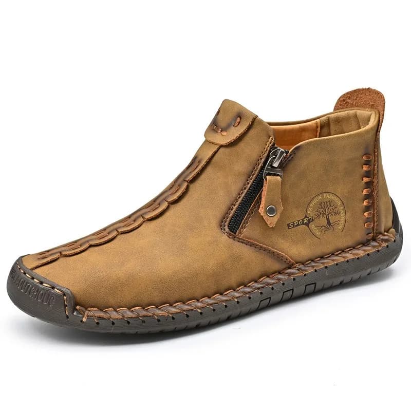 Taglie forti 36-50 Scarpe da uomo in pelle comode fatte a mano Moda Scarpe casual piatte versatili Mocassini Scarpe da ginnastica da trekking antiscivolo per esterni