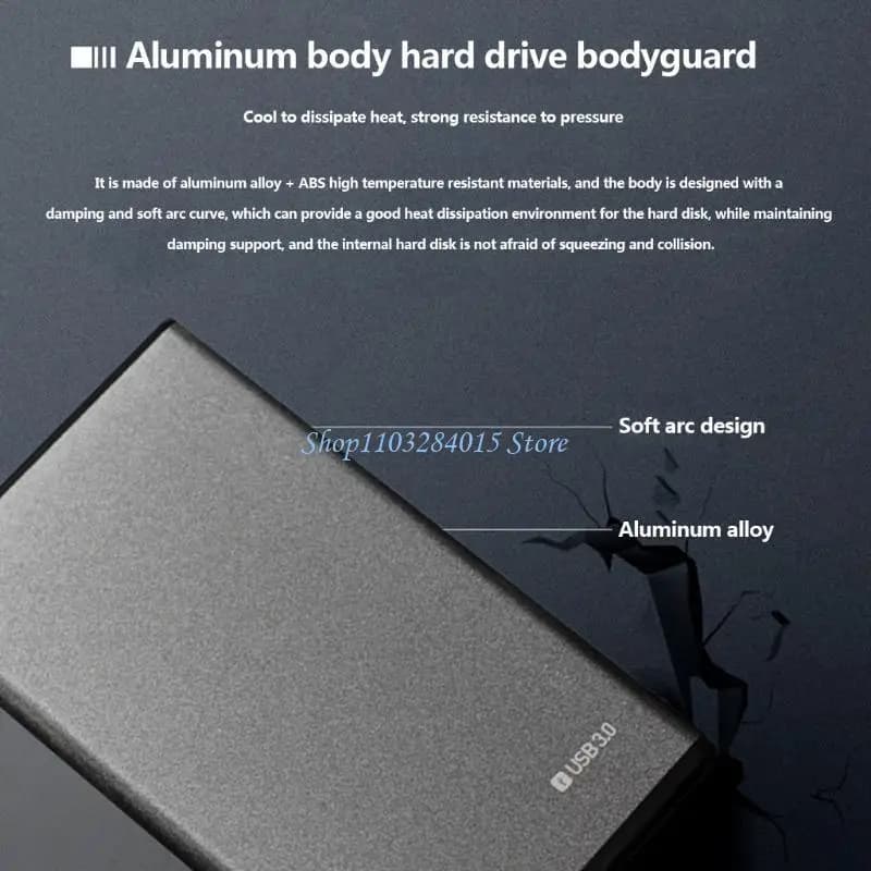 R6FF 2.5'' Portable External Hard Drive for Case USB3.0 HDD Storage for P