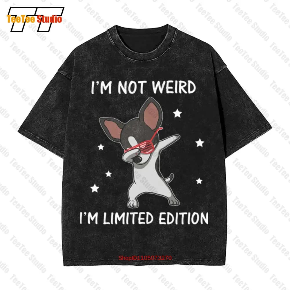 Chihuahua Non sono strano, sono t-shirt vintage oversize in edizione limitata 90ST