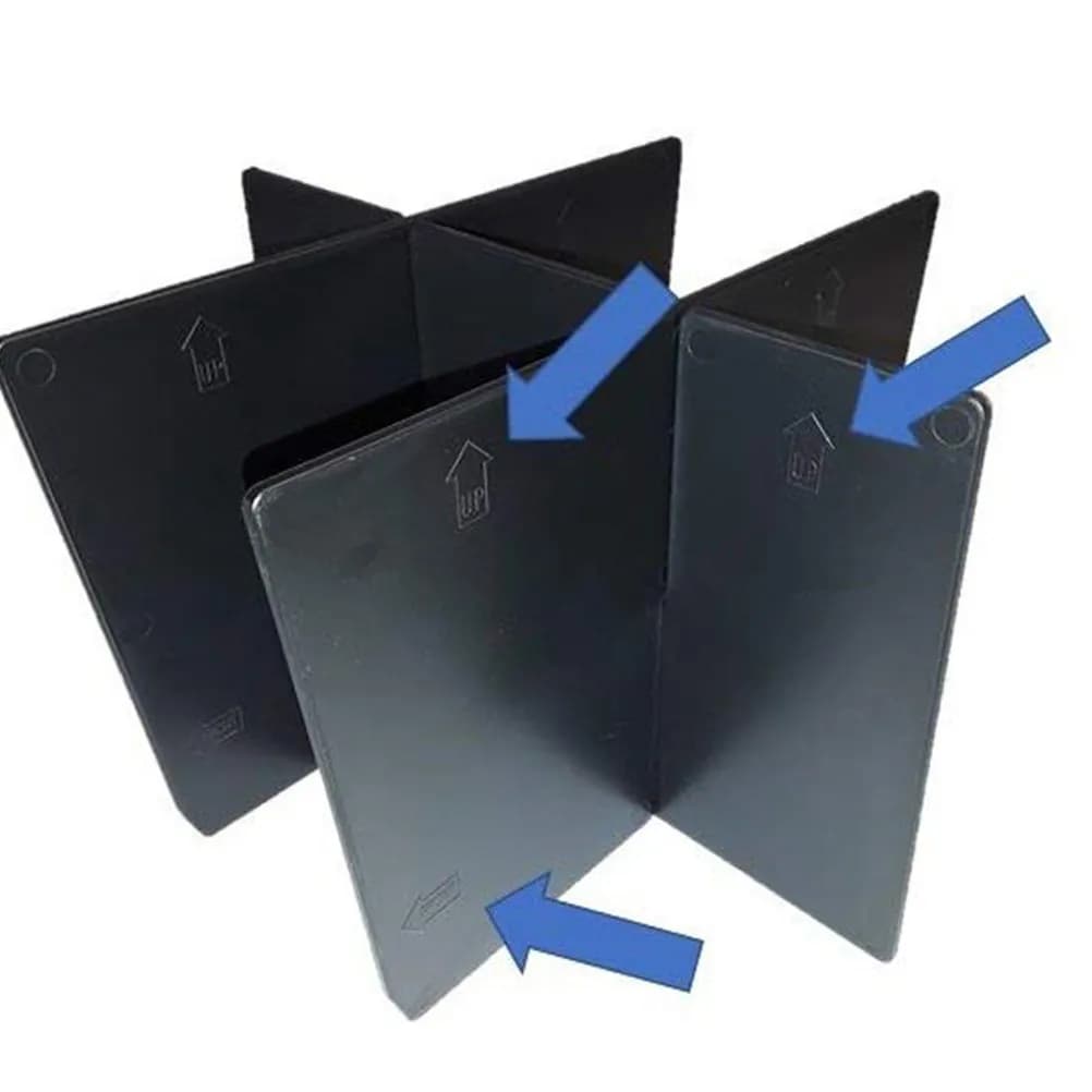 Organizer per Console Centrale, Divisorio in Plastica ABS Nera Opaca per Auto 2016-2019