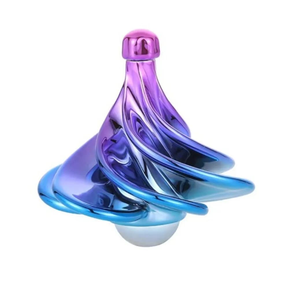 Mulino a vento rotante Fidget Spinner Colpo colorato Trottola a vento Interessante scuola giroscopio a vento rotante aerodinamico ad aria