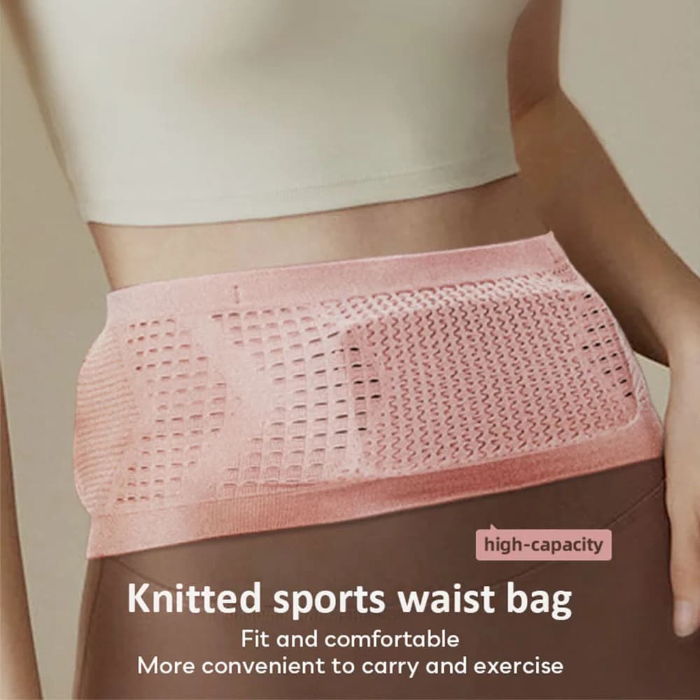 Men's Sports Waist Bag Seamless Running Waist Waist Bag for Fitness Jogging Outdoor Cycling