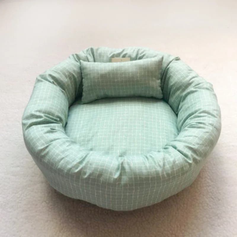 Cuccia per Animali Domestici per Tutte le Stagioni, Letto per Cani e Gatti, Tappetino Estivo per Gatti, Tappetino per Cani, Cuccia in Cotone per Cani e Gatti, Essenziale