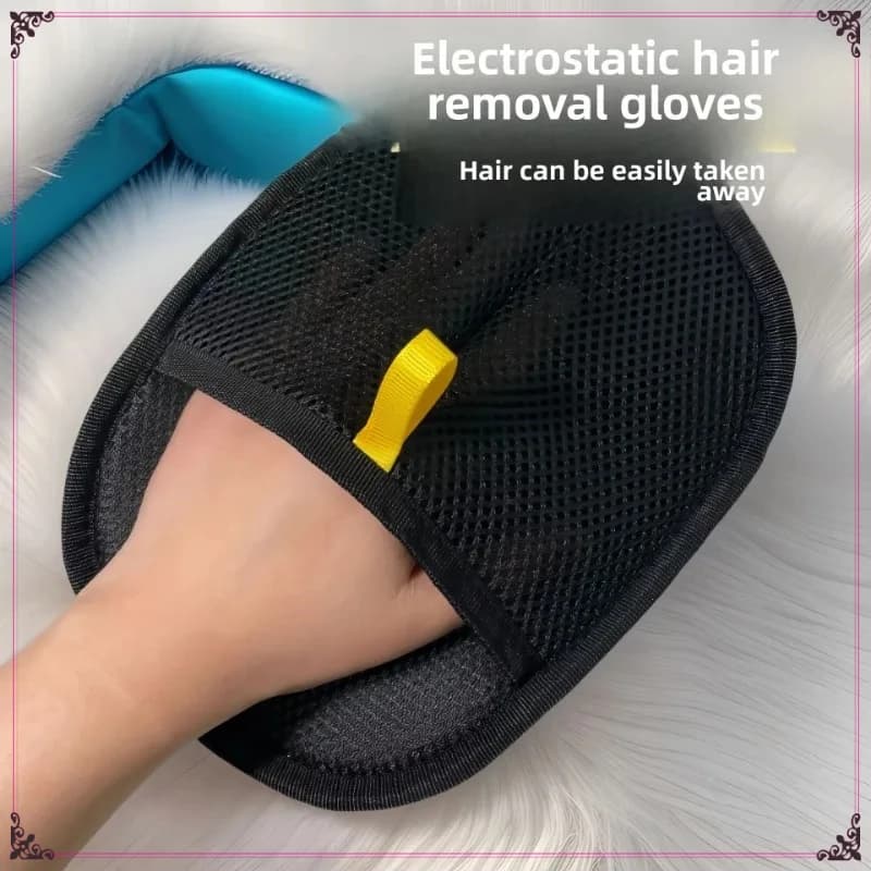 Dog Brush Glove Pet Hair Cleaning Gloves Depilation Brushing Tools for Dog Cat Grooming Soft Brush Removes Hair From Sofa Carpet