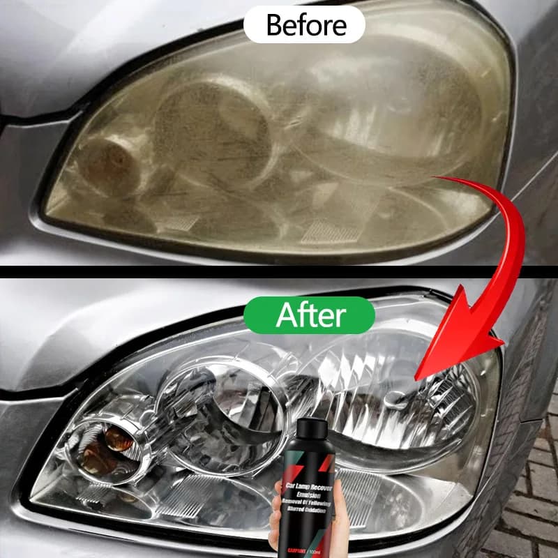 Agente lucidante per fari auto, liquido per la rimozione dei graffi, liquido per la riparazione, rinnovo dei fari, kit liquido per lucidare e manutenzione, accessori auto