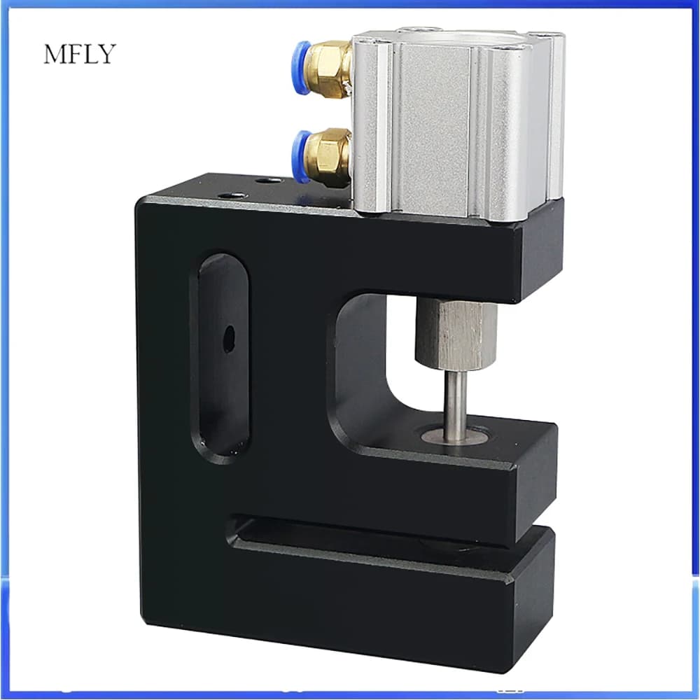 1.0/1.5/2.0/2.5/3.0/4.0/5.0/6.0/7.0/8.0/10MM Pneumatic punching machine for round holes BOPP Plastic bag punching machine PP Film bag punching machine