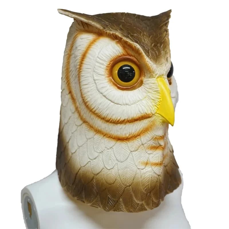 c;4,f'6\b/NewNew Arrival Animal Funny Owl Latex Mask Eagle Full Face Headgear Purim Halloween Carnival Masquerade5;g'7,b'9\