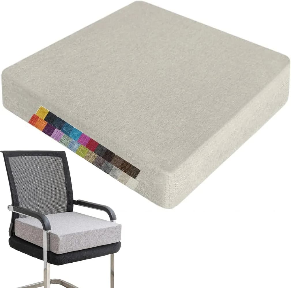 Custom Square Washable Chair Sofa Seat Pads Bench Cushions for Dining kitchen Chair Decor Garden Patio Chair Bay Window Pillow