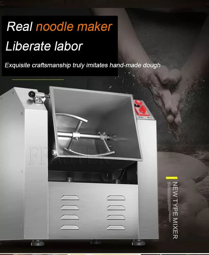 Impastatrice automatica commerciale per uso domestico Impastatrice per farina Impastatrice per agitazione La macchina per pasta Impastatrice