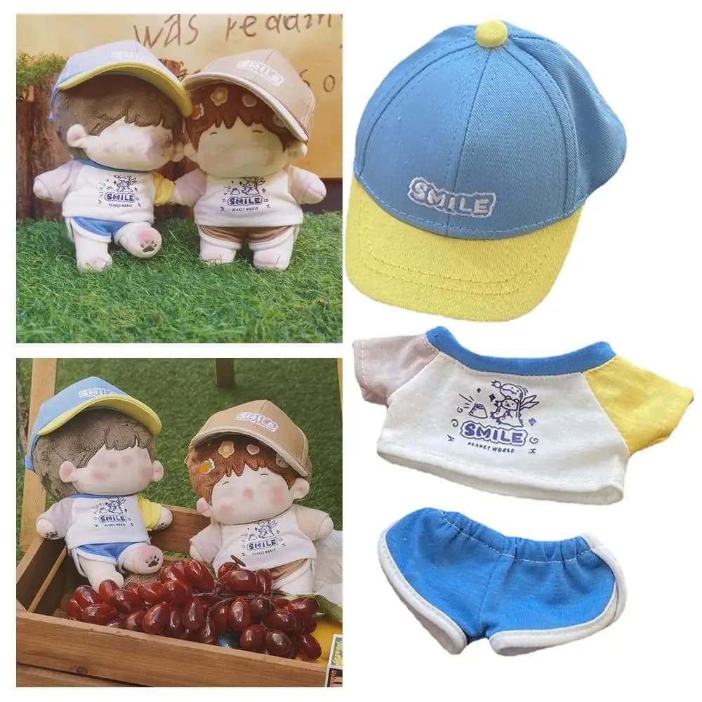 Vestito che cambia vestirsi Accessori per giochi T-shirt Pantaloncini Berretto 20CM Tuta sportiva per bambole Abbigliamento sportivo in miniatura Vestiti per bambole