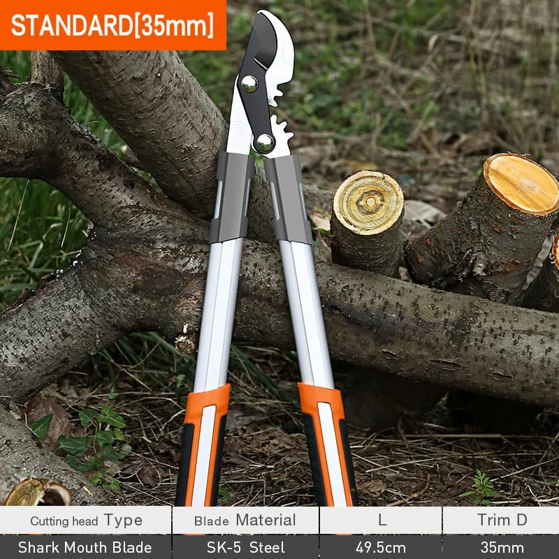 Power Scissors with 35mm SK-5 Stainless Steel Blade, Heavy Duty Resistant, Anti-slip, With Great Opening, Gardening Tools