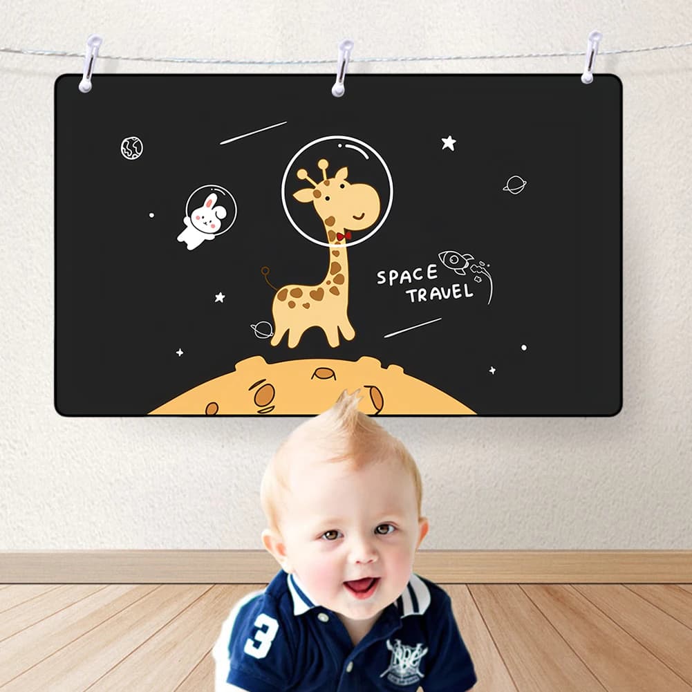 Tenda Magnetica Pieghevole per Auto, Protezione Parasole per Finestrini, Isolamento Termico, Schermo Privacy, Accessori Auto per Bambini