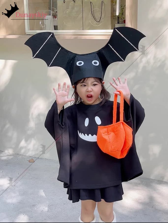 Fantasma di Halloween Mantello Cosplay Set Costumi Demone della Morte Travestimento Abbigliamento per Bambini Adulti Costume Strano di Halloween -kta-