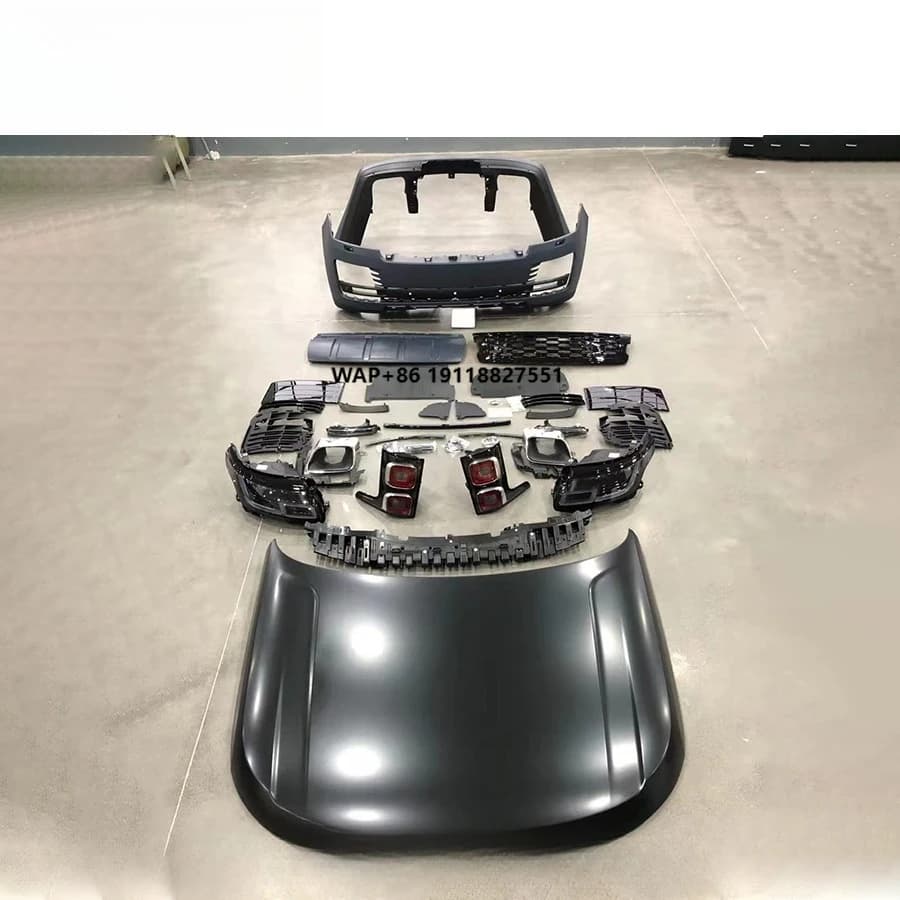 NEW! RR Upgrade to 2020 Style Body Kits for Administration 13-17year~with LED Head Light Tail Lamp Bumpers Hood LR Auto Parts