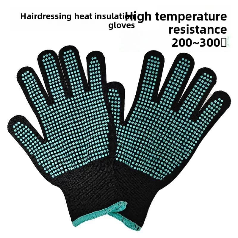 Heat Resistant Hair Styling Gloves for Curling Iron and Straightening Brush Anti Scald Protective Accessories
