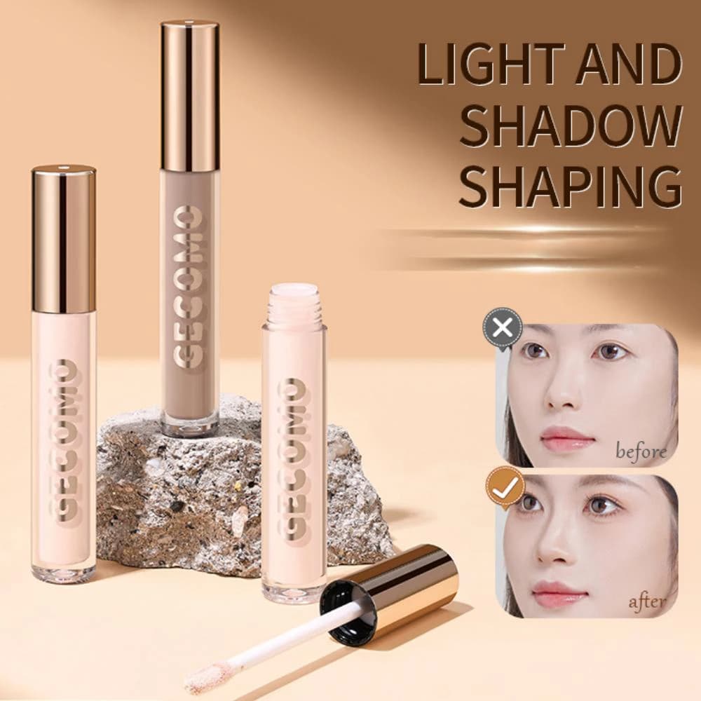 Idratante viso snellente e schiarente liquido copertura occhiaie segni di acne ombretto evidenziatore liquido illuminante