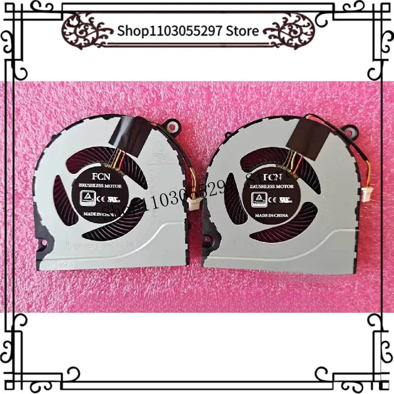 2pcs Laptop CPU GPU Cooling Fan 1Pair for Acer Predator Helios 300 G3-571 G3-572 PH315-51 PH317-51