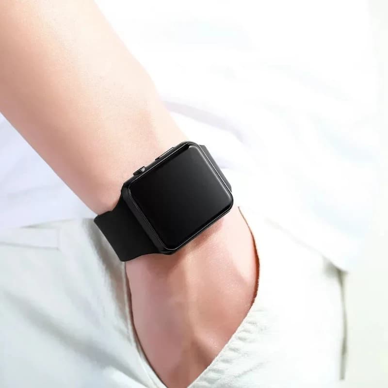 Men's Digital Watches Electronic Square LED Sport Wrist Watch Fashion Casual Simple Silicone Women's Watch Reloj Para Mujer