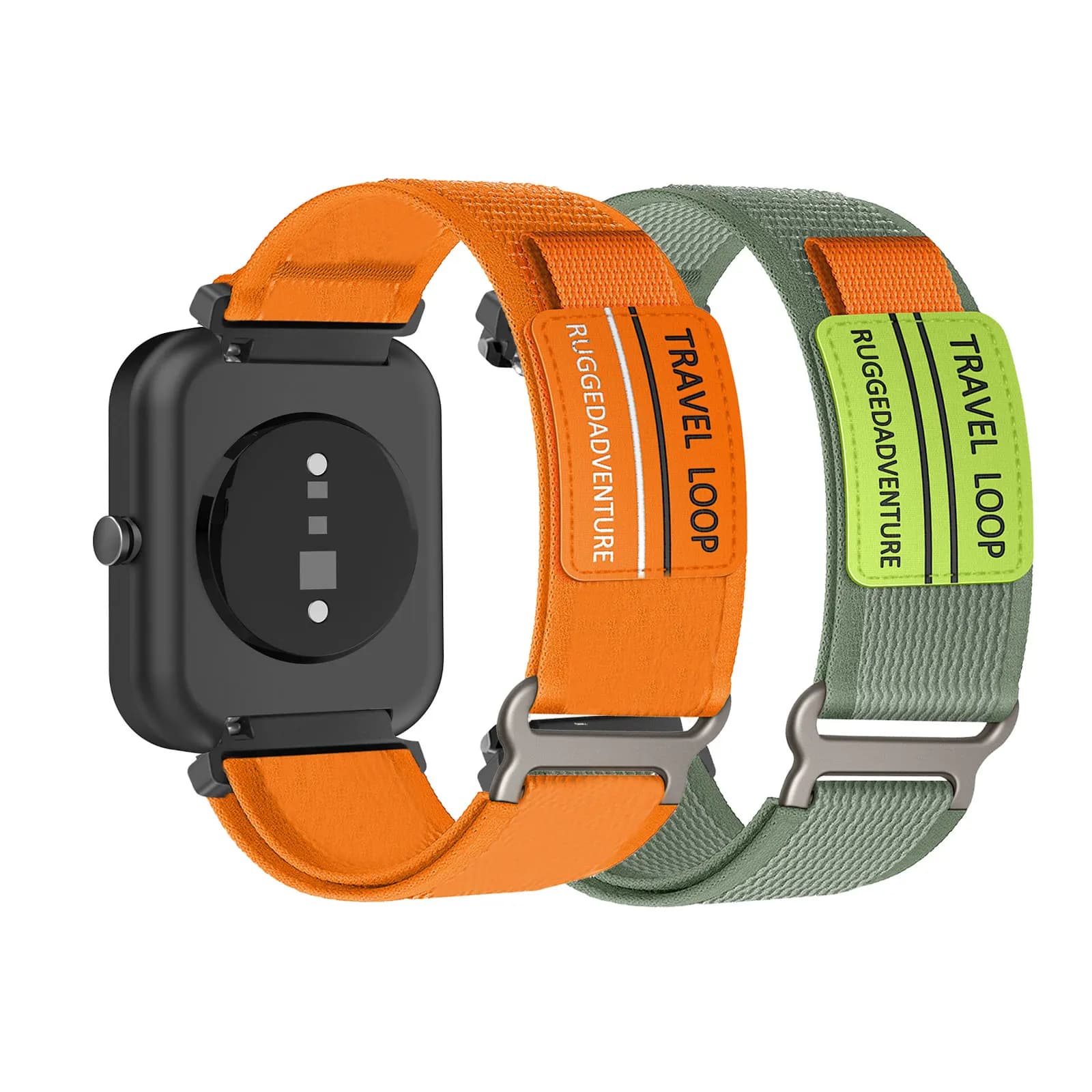 2 fascette in nylon con velcro per cinturino CMF by Nothing Watch Pro