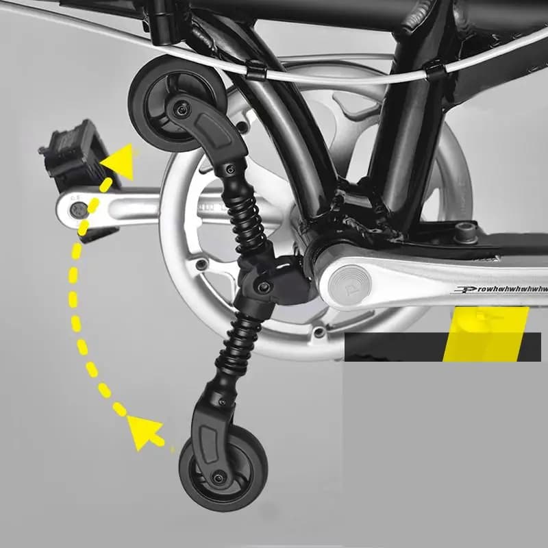 NEW Third Easy Wheel of Folding Bicycle Boosts The Auxiliary Wheel for Dahon K3 Plus D5 D7 Cycling Accessories