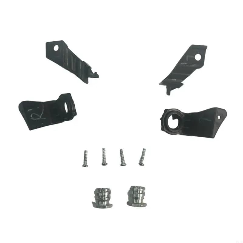 Kit di riparazione accessori auto Kit hardware faro Staffa di riparazione faro lato sinistro/destro per Golf MK5