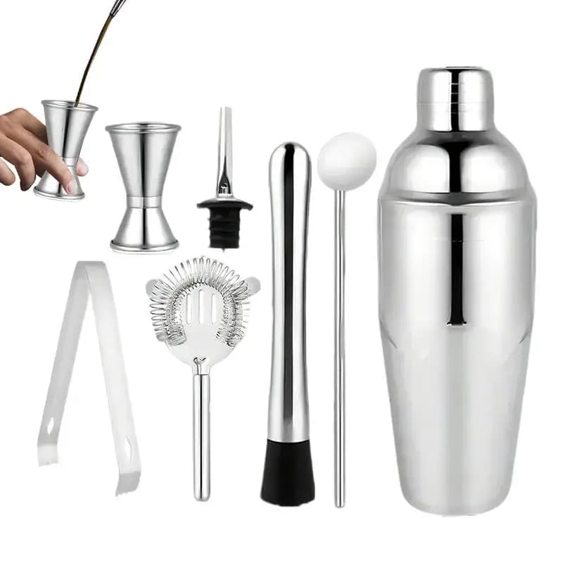 Shaker per cocktail 550cc/750cc Shaker per cocktail in acciaio inossidabile Mixer Wine Martini Boston Shaker per barista Drink Party Bar Tools