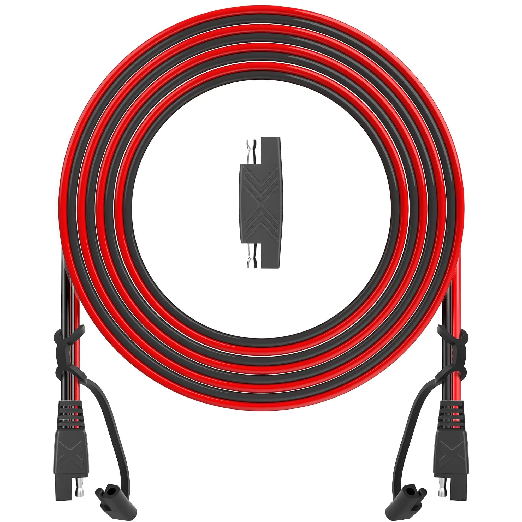 OYMSAE Cavo di prolunga per pannello solare con connettore SAE da 15 piedi Cavo di disconnessione rapida per barca camper automobilistica - Spina di ricarica della batteria 16AWG