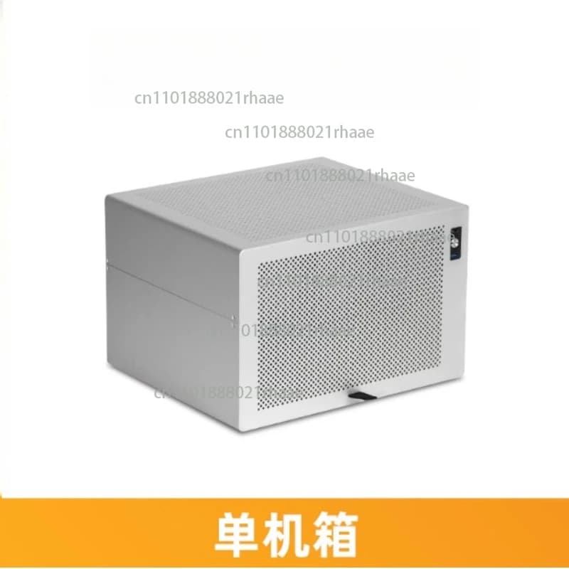Telaio NAS a 8 dischi guscio in alluminio scheda principale ATX alimentatore SFX Archiviazione di rete di gruppo nero Flying Cow