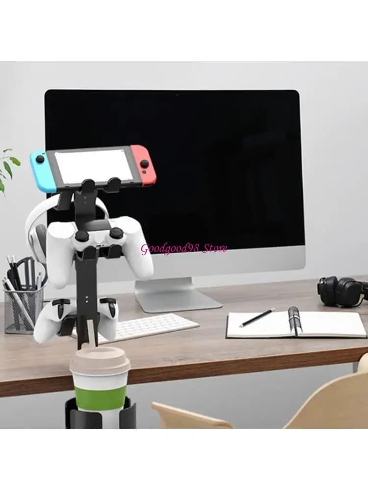 Organizzatori accessori da gioco montati a livello multiplo non slittano parte gioco metallo a 3 livelli per il