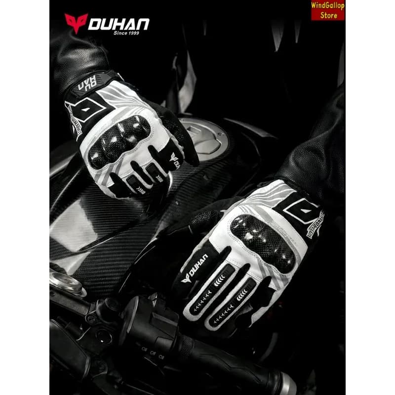 Motorcycle riding gloves CE grade anti-drop summer breathable locomotive gloves are universal for men women in all seasons