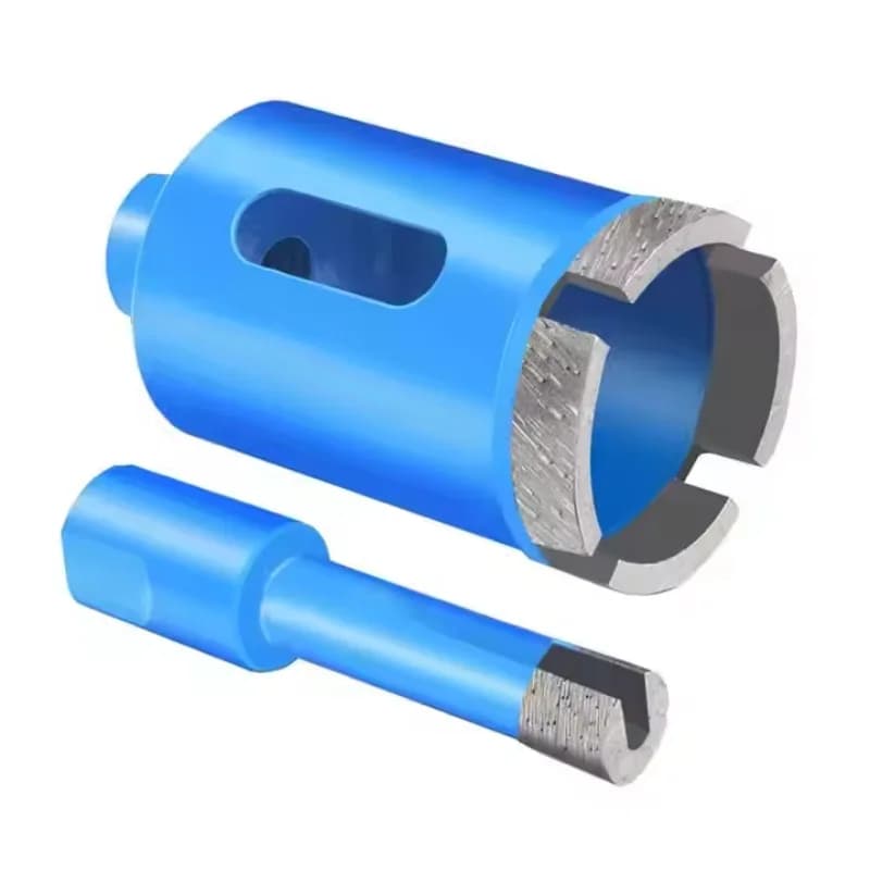 1PC Apri foro piastrelle di ceramica marmo granito perforazione speciale punta da trapano elettrico pietra di vetro perforazione completamente magnetica ceramica