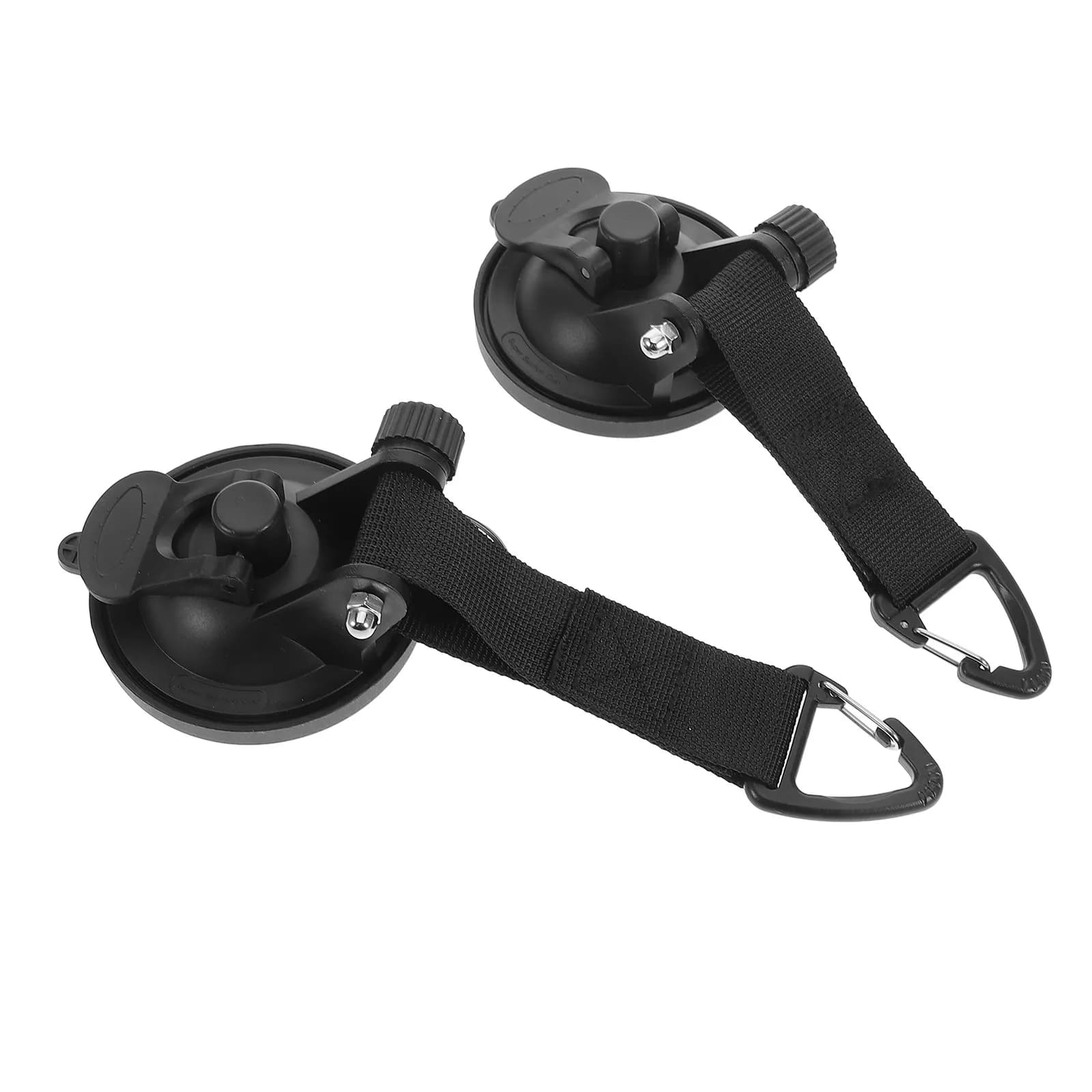 2 Pezzi Ganci a Ventosa per Campeggio, Ancoraggi Resistenti per Tende da Auto, Accessori per Tende, Fissaggio per Tettoie, Uso Esterno