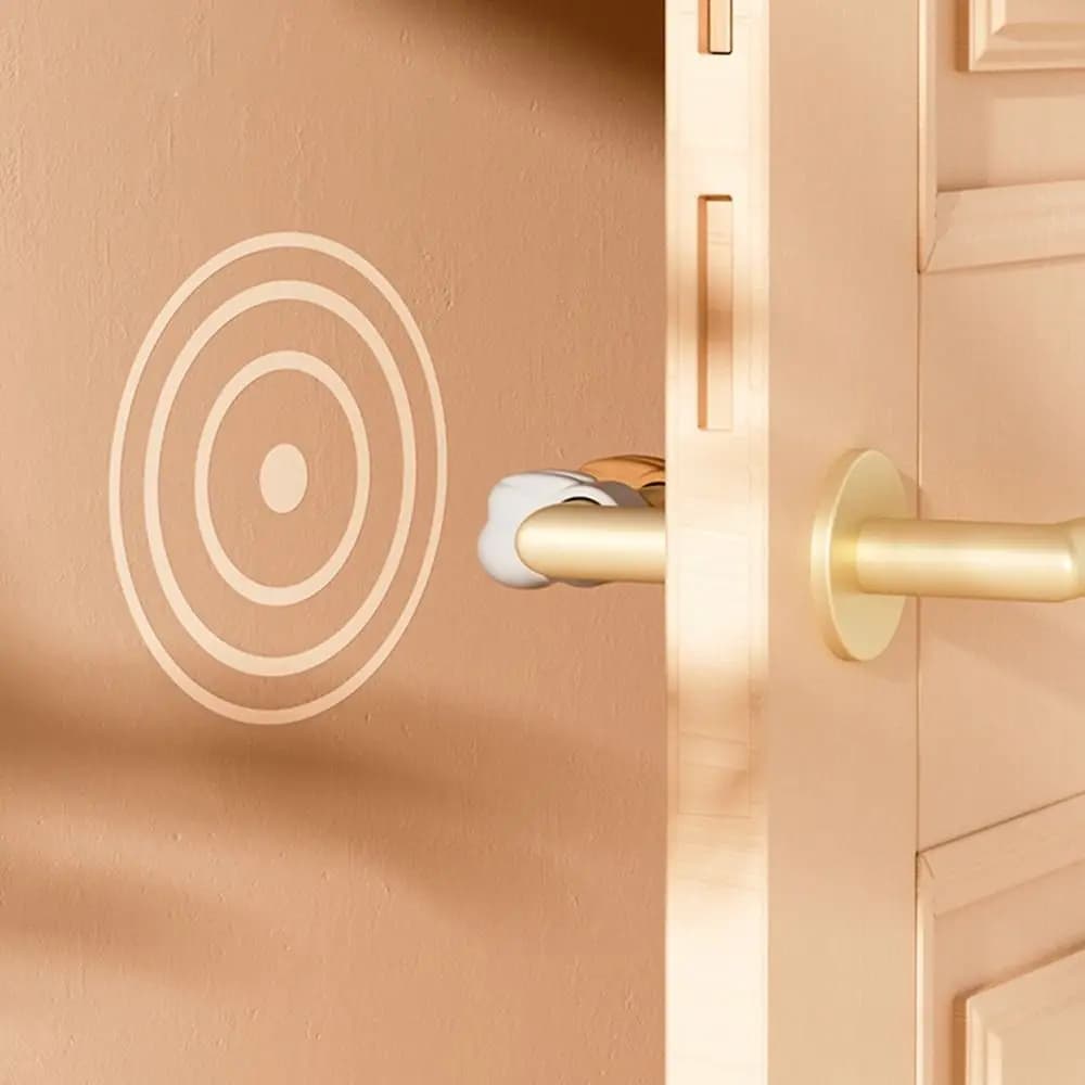 Nuovo Proteggi-Porta in Silicone Antiurto, Protezioni Murali Anti-Danno, Accessori per Mobili, Fermaporta