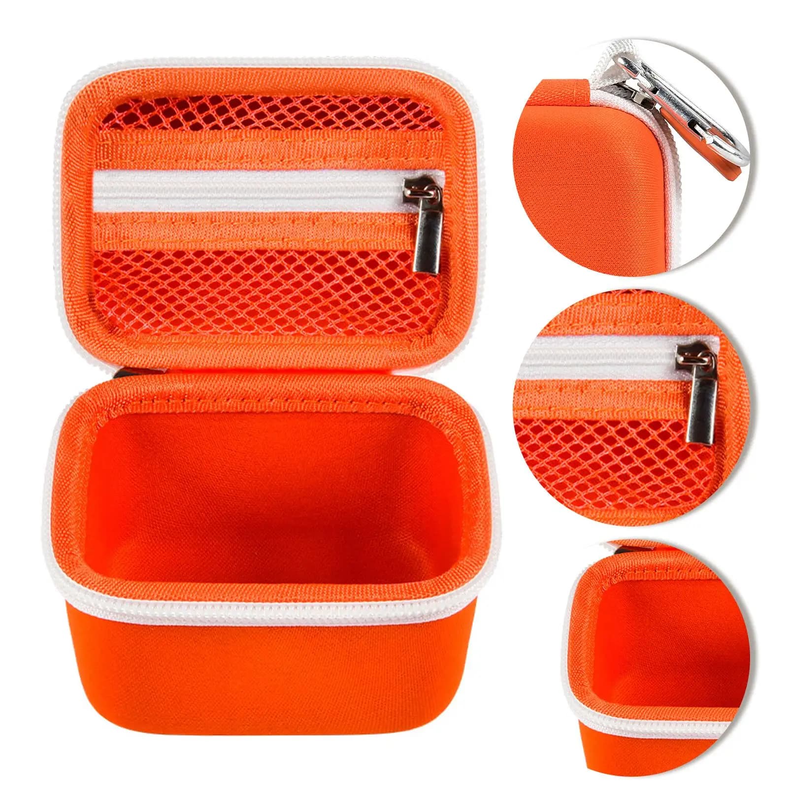 Custodia Portatile per Mini Compressore d'Aria, Scatola di Stoccaggio Piccola per Sacche Sottovuoto da Letto, Accessori per Gonfiatore