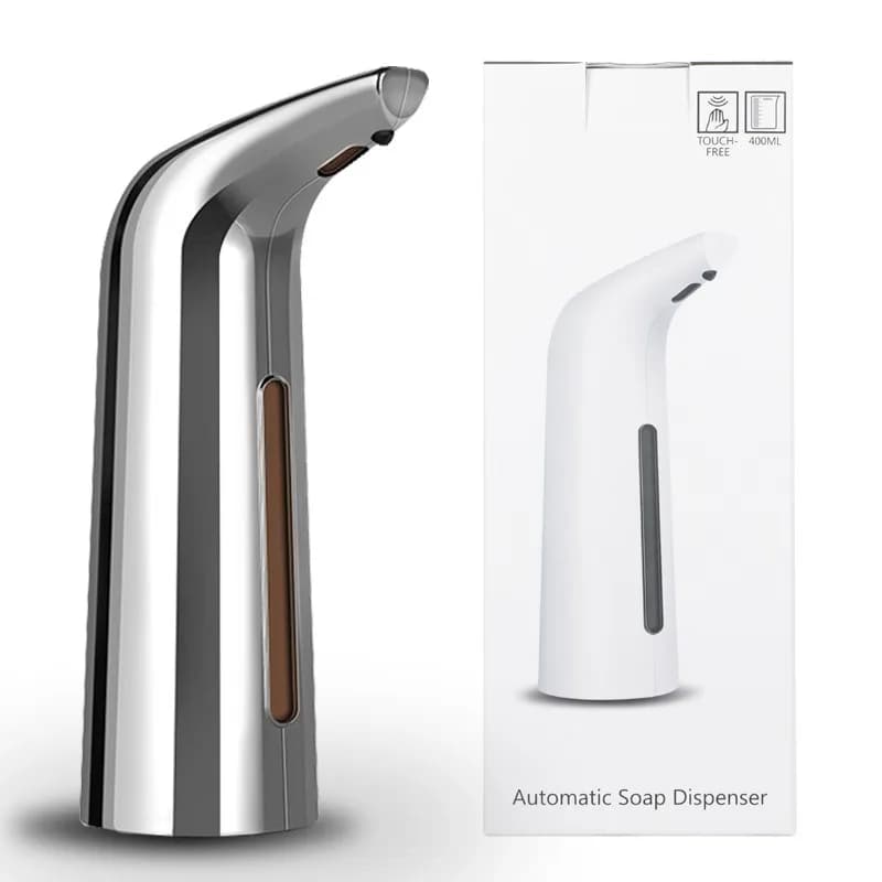 Dispenser per doccia e lozione Shampoo impermeabile Contenitore per gel doccia Dispenser automatico di sapone liquido Montaggio a parete con finestra trasparente