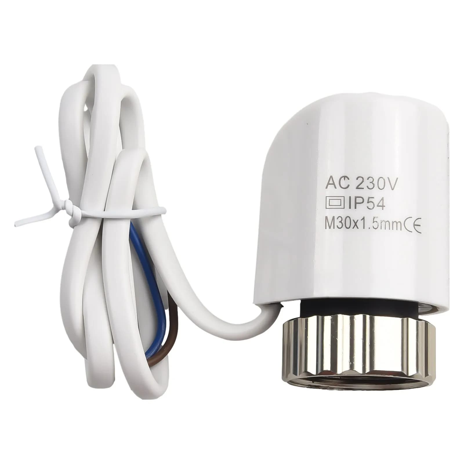 Attuatore termico elettrico Valvola termostatica per radiatore Valvola per radiatore per riscaldamento a pavimento 230V Normalmente chiusa NC M30 * 1.5mm