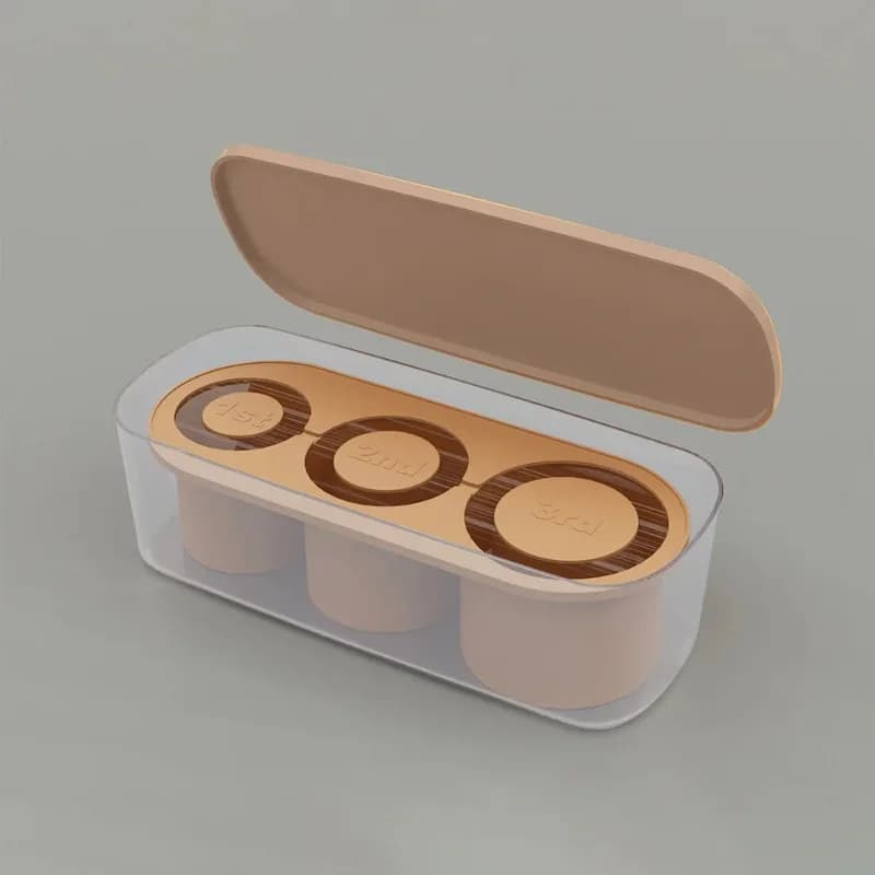 Stampi per cubetti di ghiaccio in silicone – Stampi antiaderenti per una facile rimozione dei cubetti di ghiaccio morbidi