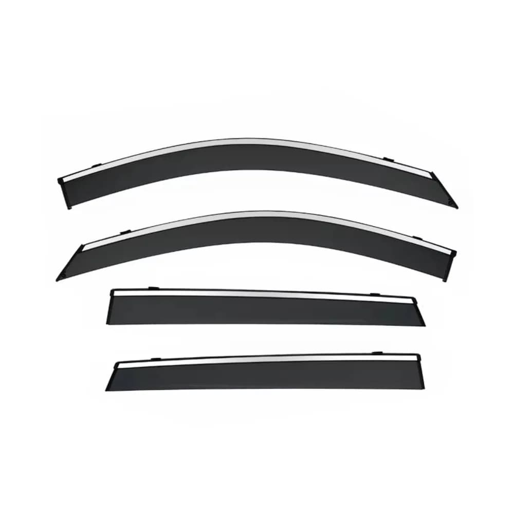 Per EMC Wave 3 Tendalino Parasole per Finestrino Auto, Protezione Antipioggia e Solare per Finestrini Laterali, Accessori Auto 2017+