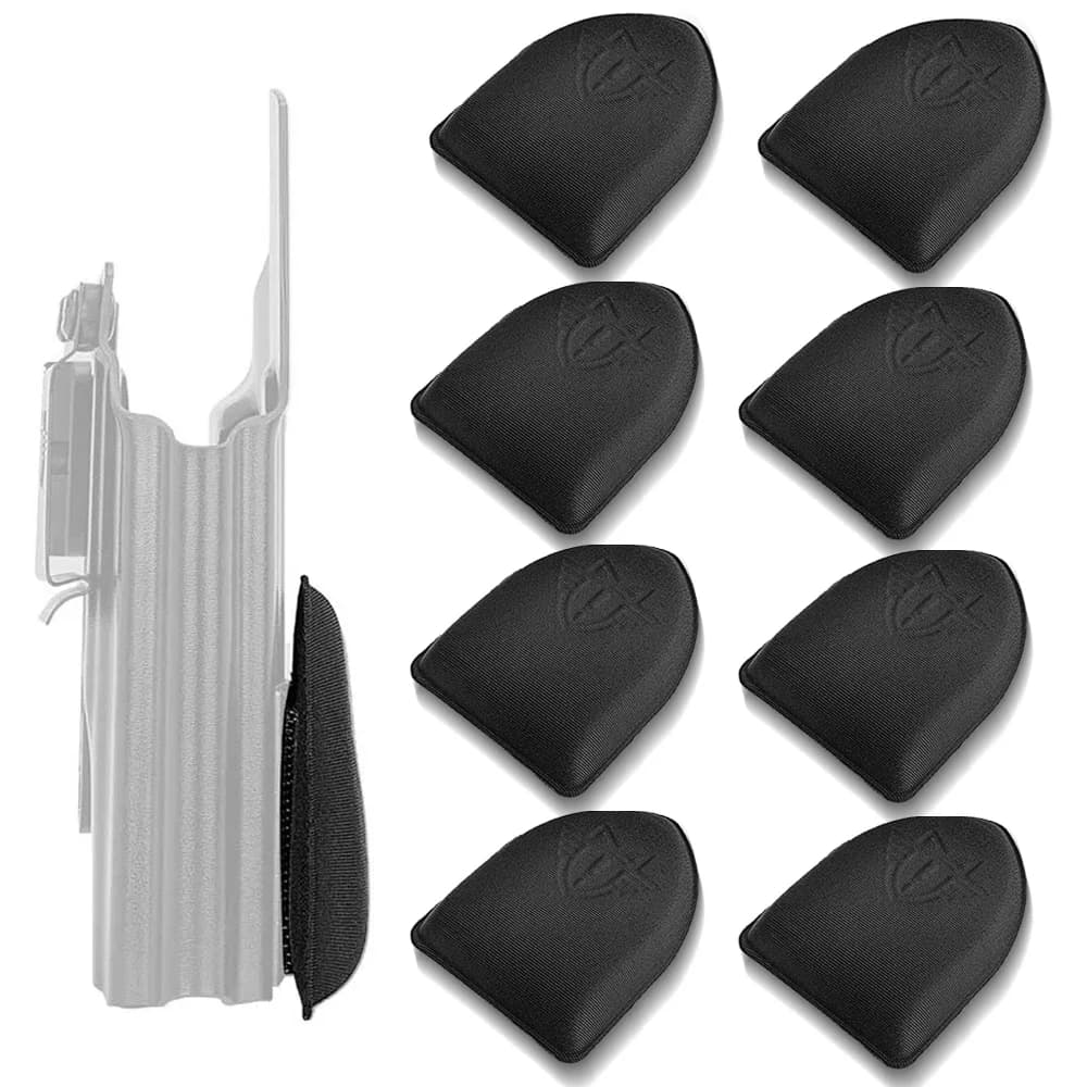 8Pcs IWB Gun Holster Wedge Appendix Concealed Carry Pad Pistol Holster Anti-slip Foam Pad Handgun Wedge for Kydex Gun Holster