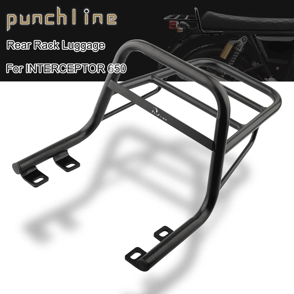 Misura per INTERCEPTOR 650 18-23 CONTINENTAL 650 GT GT650 19-23 portapacchi portapacchi posteriore portapacchi Top Box valigia Carrier Board