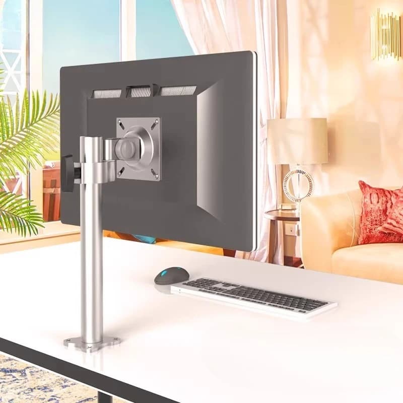 Aluminum Industrial Monitor Arm Resistant Desk Brace For Screens Swivel Storage Stand Office Computer Monitor Displays