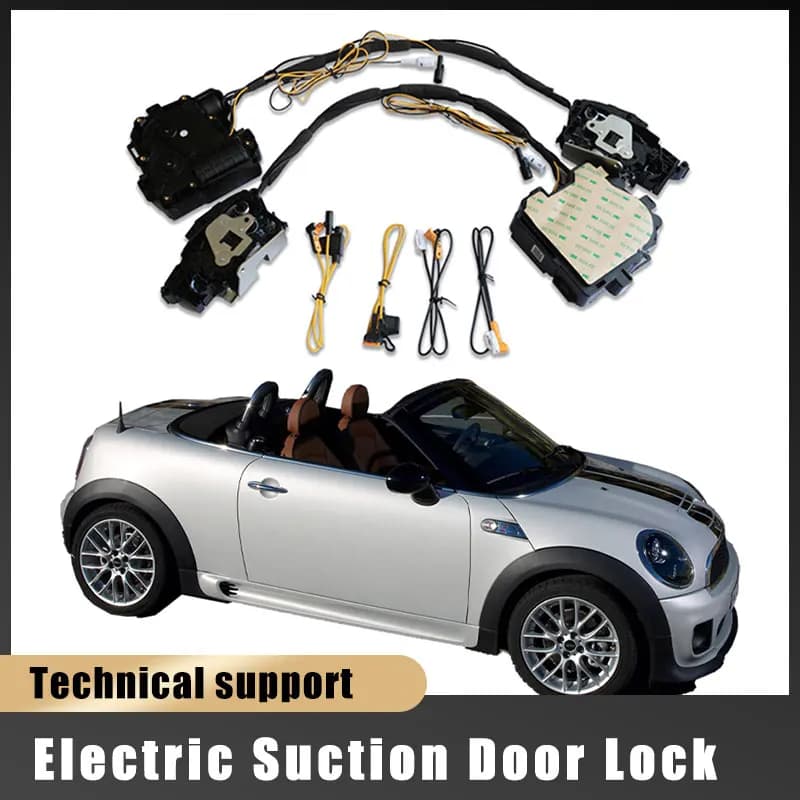 Smart Auto Electric Suction Door Lock for bmw mini Automatic Soft Close Door Super Silence Car Vehicle Door