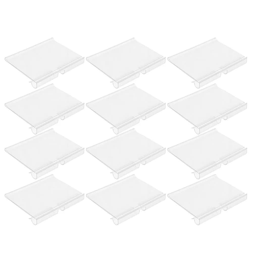 Portaetichette in PVC da 20 pezzi, robusto, leggero e riutilizzabile, per etichette da scaffale, per supermercati, negozi di frutta e verdura, vendita al dettaglio