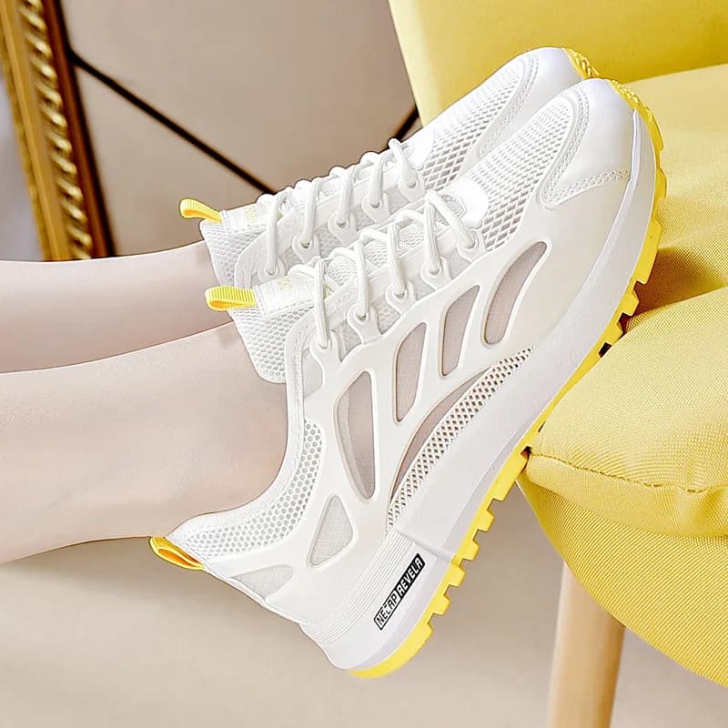 Dad shoes summer sports casual new model student breathable mesh 2026 women's running shoes