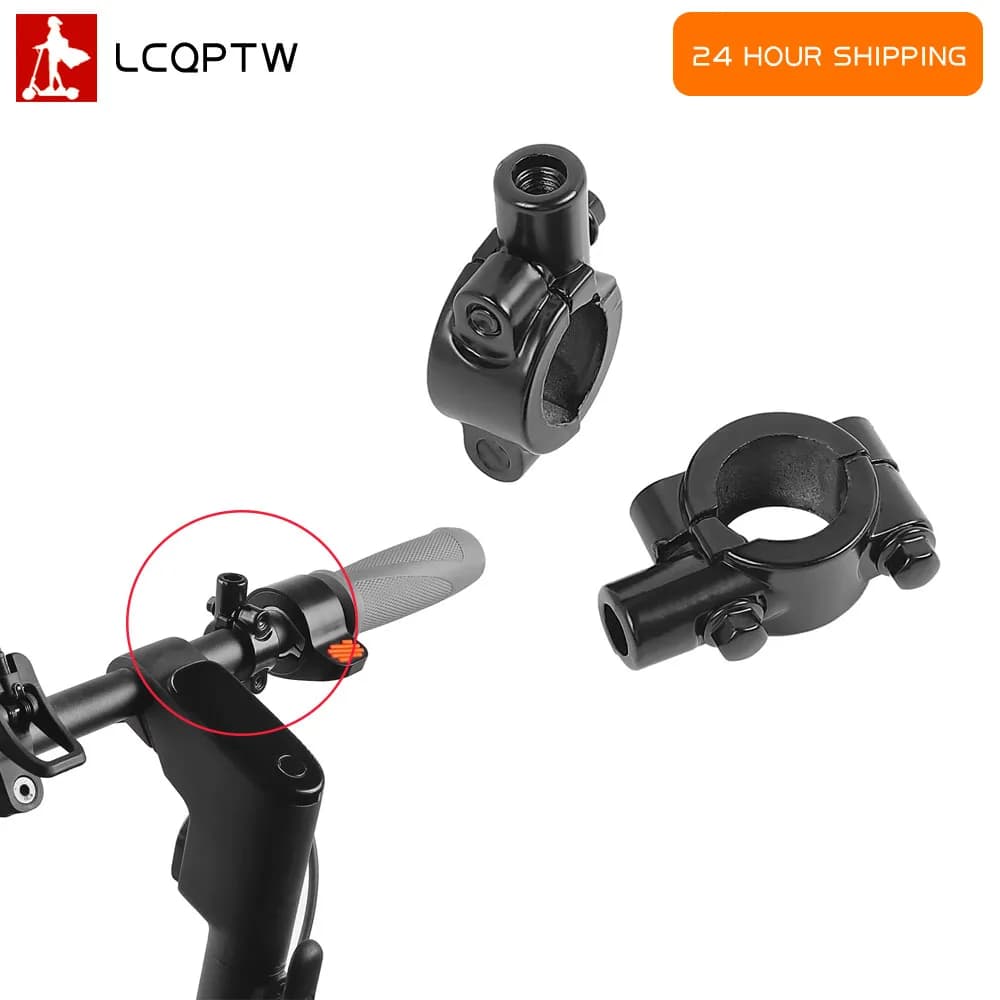 Supporto per Specchietto Retrovisore per Monopattino Elettrico Xiaomi M365 PRO Mi3 Ninebot F20 F30 F40, Morsetto di Fissaggio, Parte Modificata