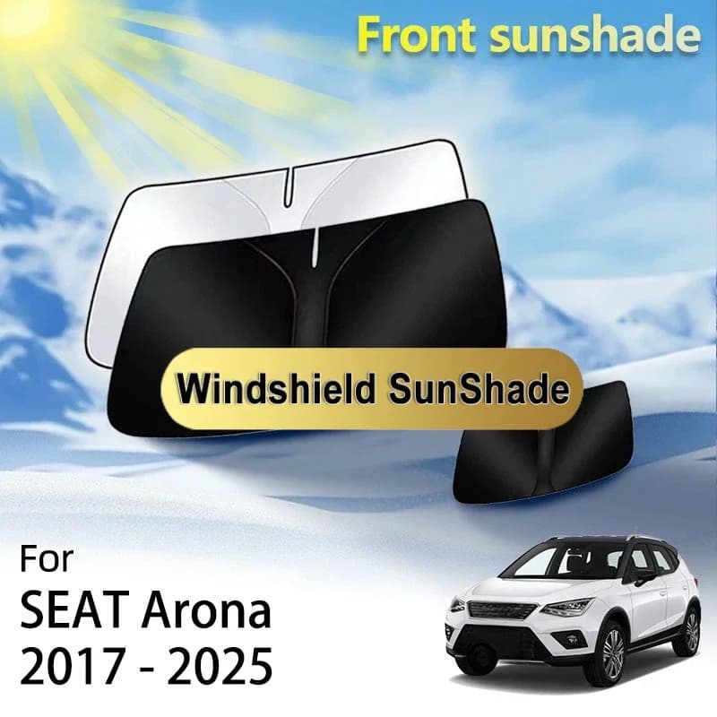 For SEAT Arona FR 2019 2017 - 2025 Original Accessories Front Sunshade Window Windshield Heat Insulation Shade Protection Parts