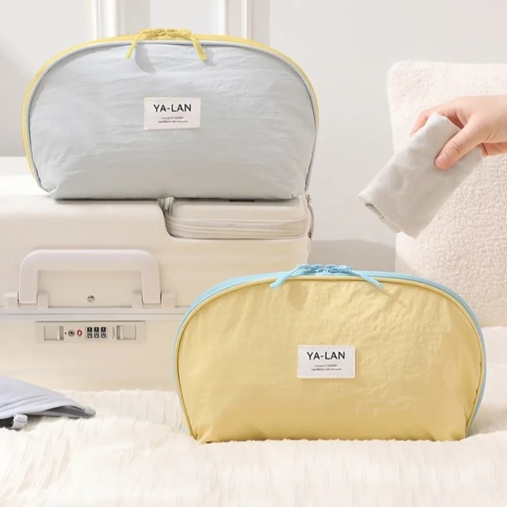 Multi-purpose Underwear Storage Bag Three-in-One Set Compression Function Travel Organizer Lightweight Portable